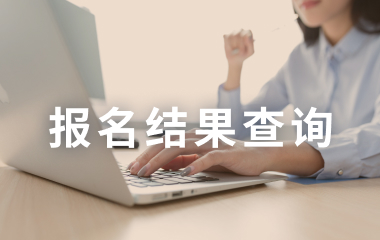 报名结果查询